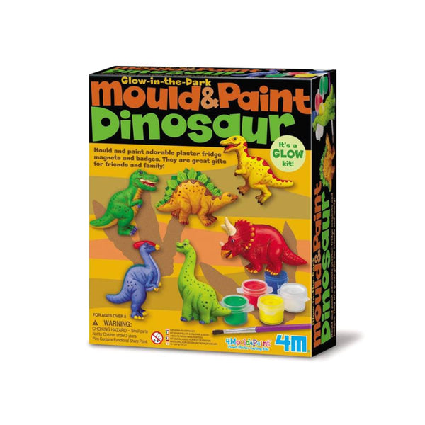 Set Moldea y Pinta Dinosaurios 4M