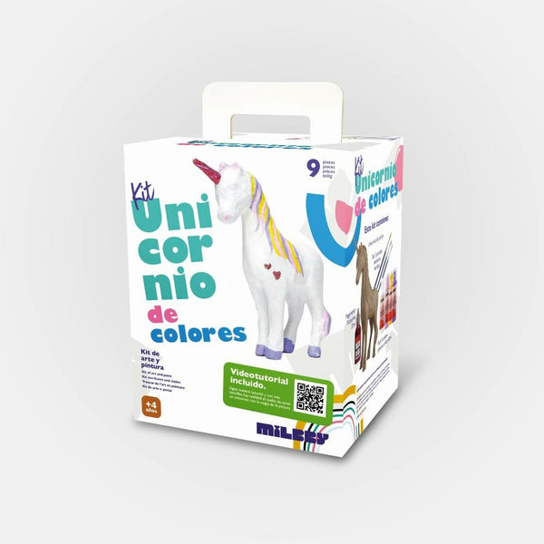 Unicornio de Colores: Kit de Arte y Pintura