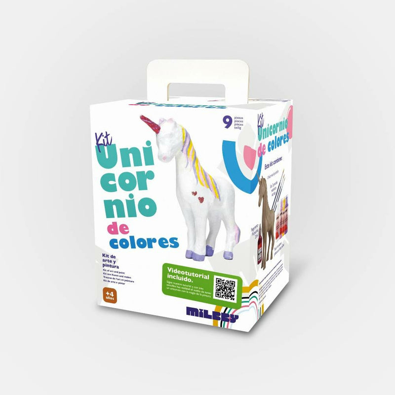 Unicornio de Colores: Kit de Arte y Pintura