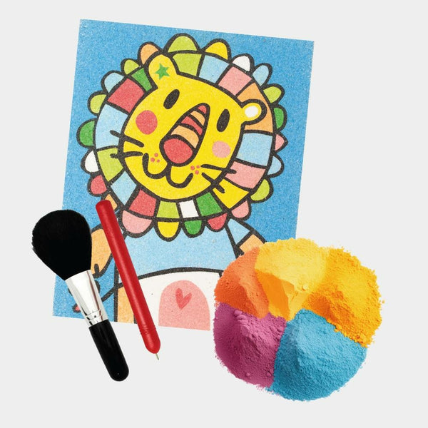 Arte con Arenas para niños: Kit de Iniciación de pintar con arena (1)
