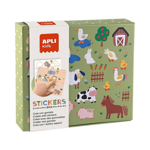Stickers Box Animales y Su Habitat