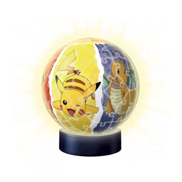 Puzzle 3D Pokémon Night Light 74 Piezas (1)