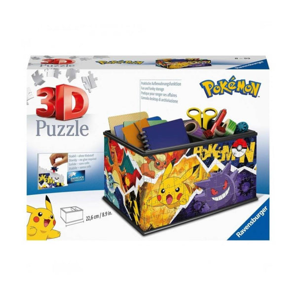 Puzzle 3D Storage Box Pokémon