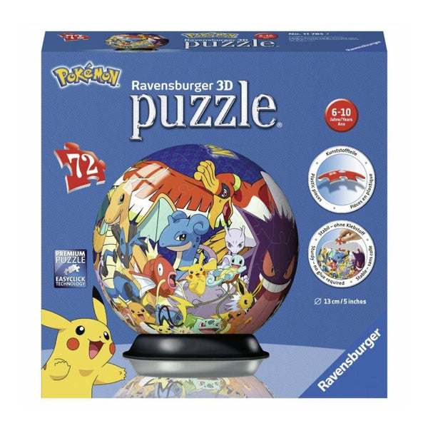 Puzzle 3D Ball Pokémon