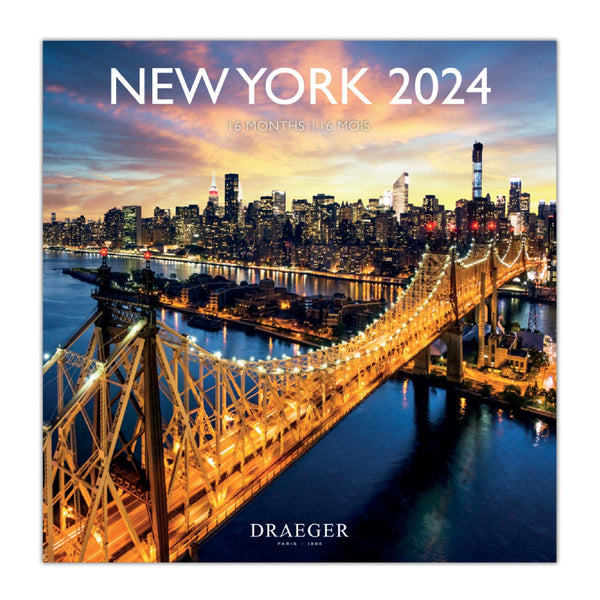 Calendario Grande 2024 Nueva York Draeger