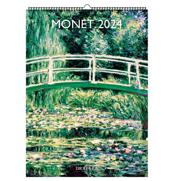 Calendario Vertical 2024 Monet Draeger