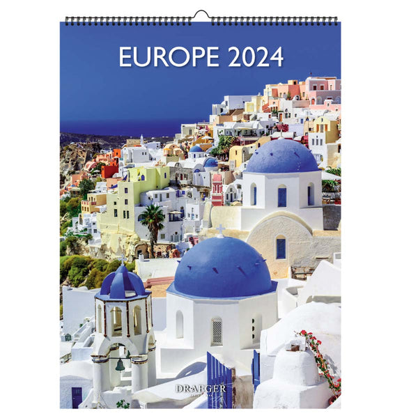 Calendario Vertical 2024 Europa Draeger