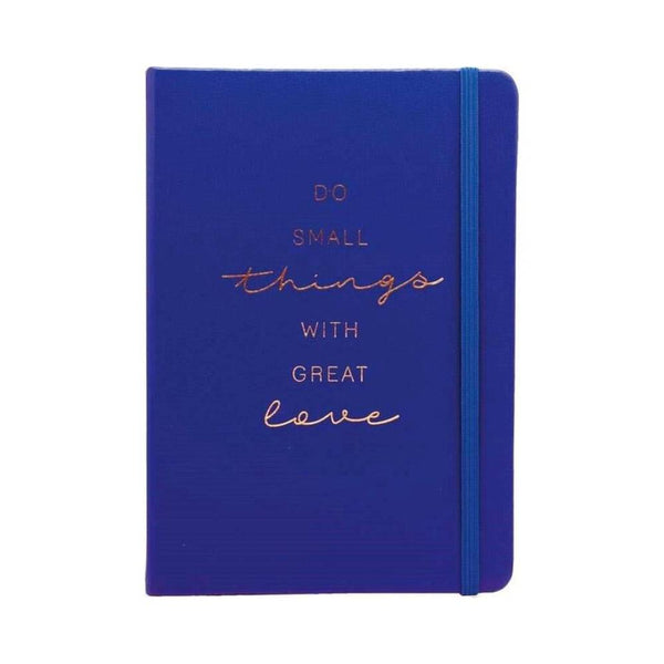 Libreta Azul A5 Do Small Things With Great Love