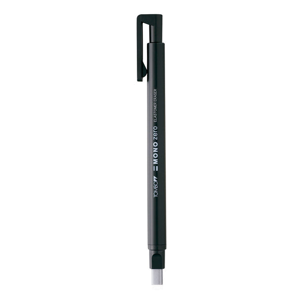 Portagomas Punta Rectangular Negra Mono Zero Tombow
