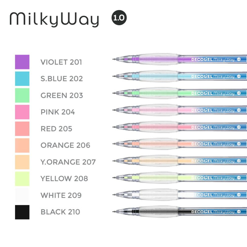 Set 10 Colores Milky Way Decogel 1.0 (4)