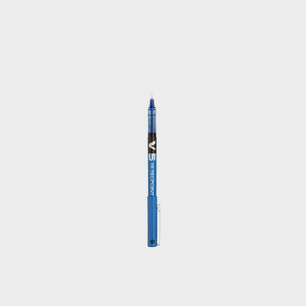 Bolígrafo Azul Pilot V-5 Hi-Techpoint