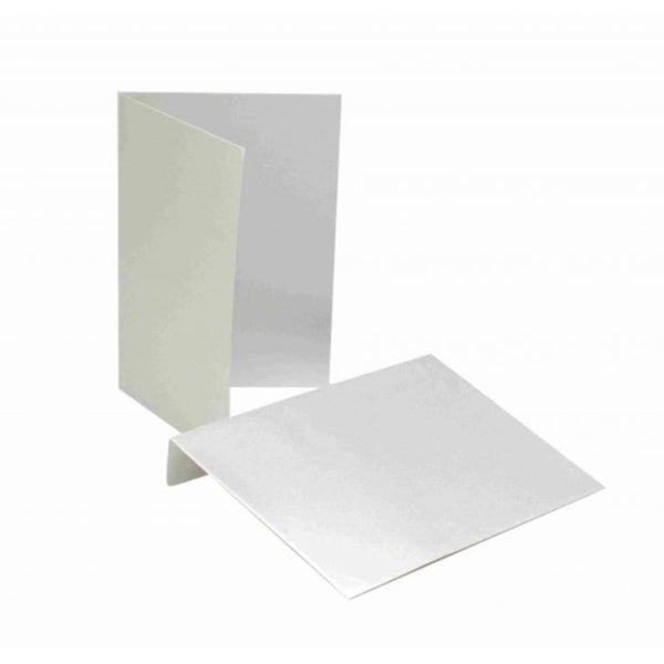 Pack 3 unidades Sobre y Tarjeta Plata Metalizado