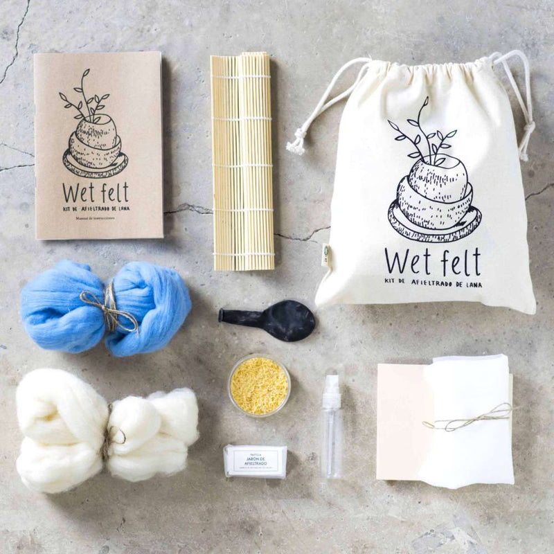 Kit Cuenco Lana Natural Fábrica de Texturas (1)