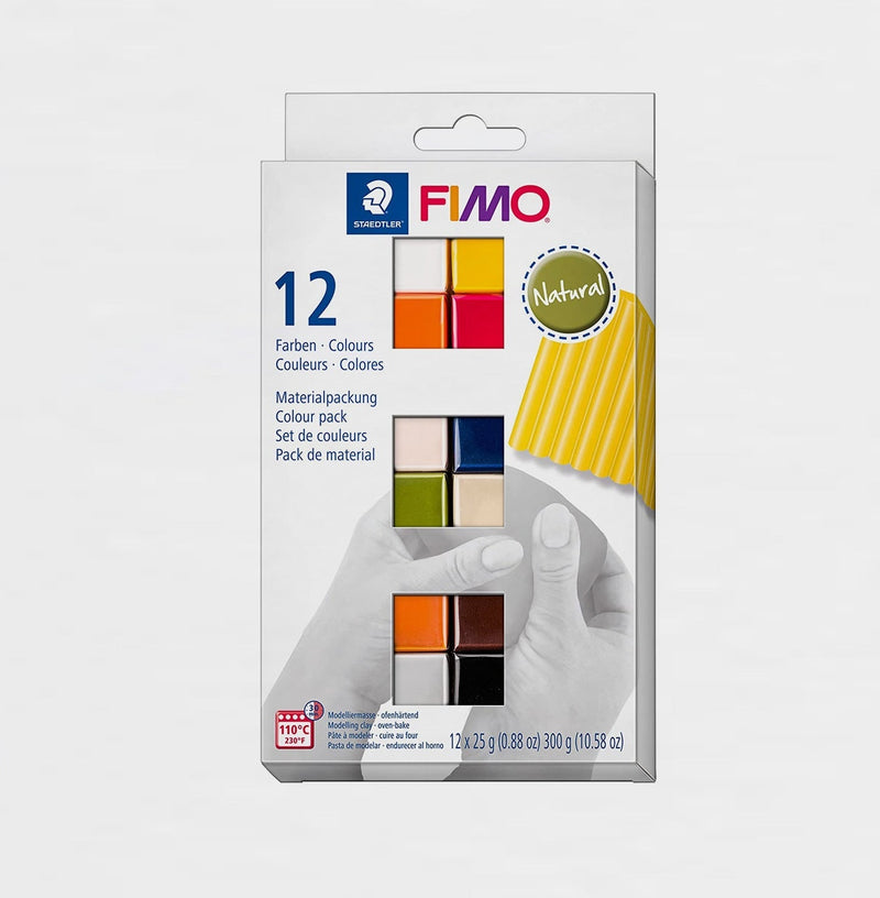 Pack 12 Colores Natural 25gr Fimo (1)