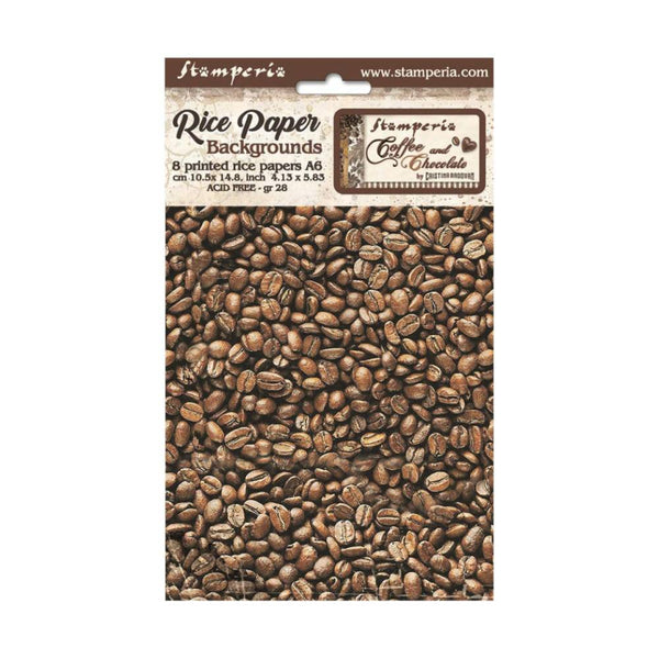 8 Papeles de Arroz Coffee & Chocolate