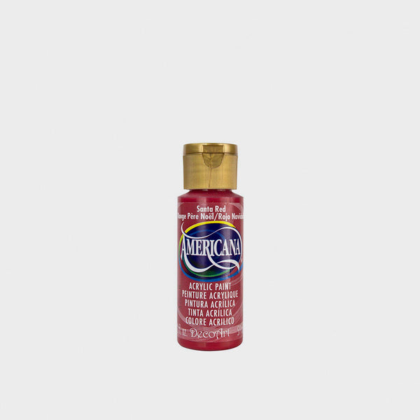 Pintura Acrílica Mate DecoArt 59ml AMERICANA (1/2) & DAO170 ROJO SANTA