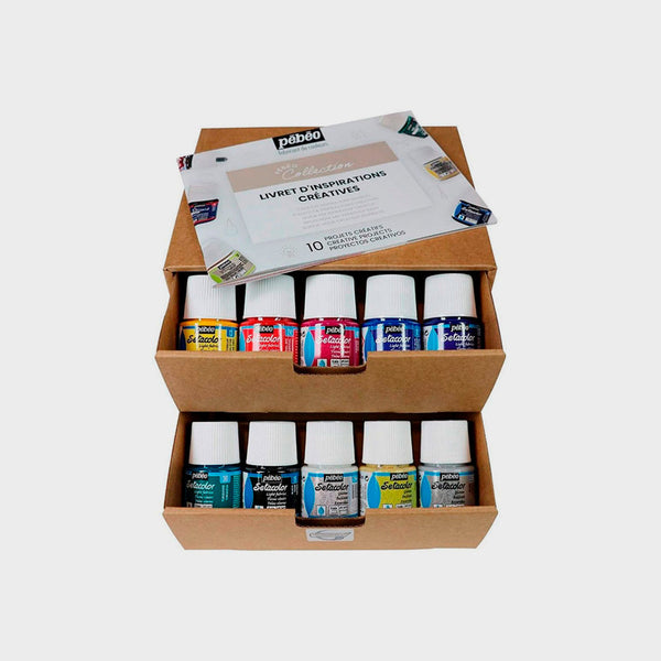 Caja Pintura para Tela Setacolor Pebeo
