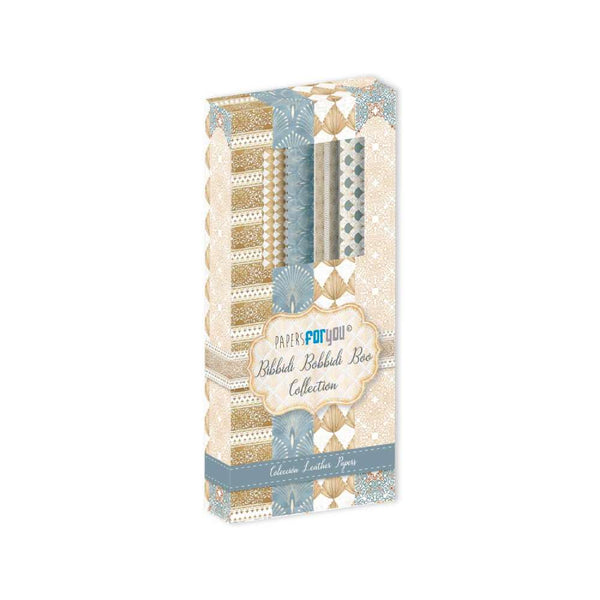 Set 4 Leather Paper 32,5x30 Bibbidi Bobbidi Boo Papers For You