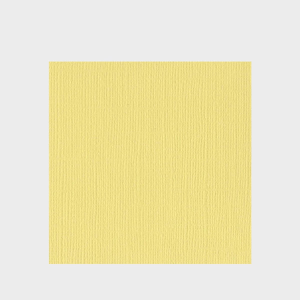 Papel Básico Scrap Bazzill 30,5x30,5cm 216gr Lemonade