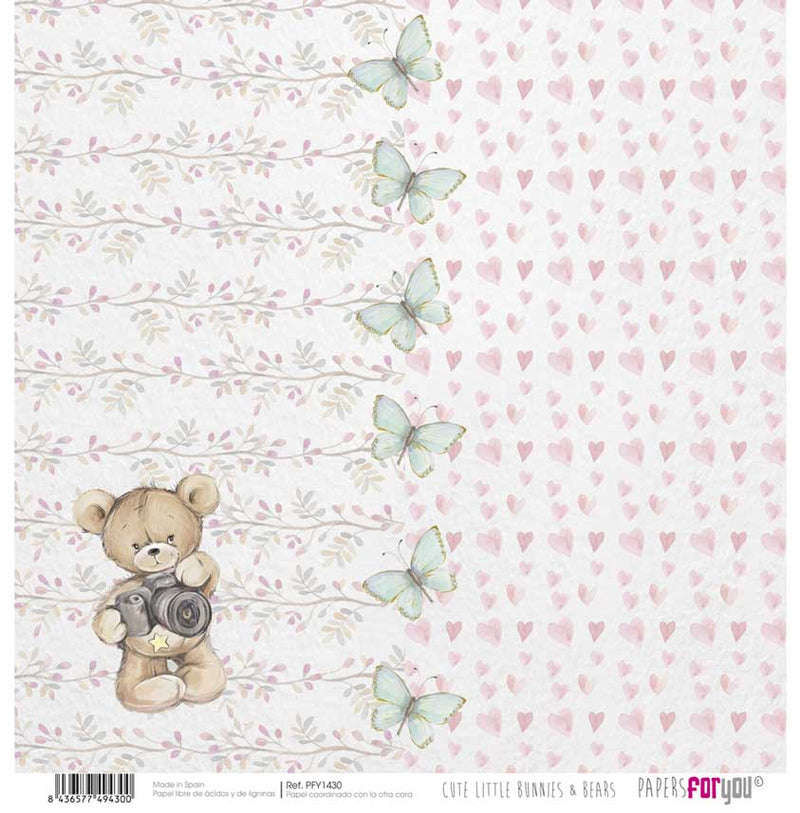 Set Papeles Scrap 30x30 Bunnies Papers For You (20)