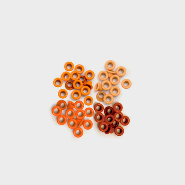 Eyelets Naranjas Standard We R Makers