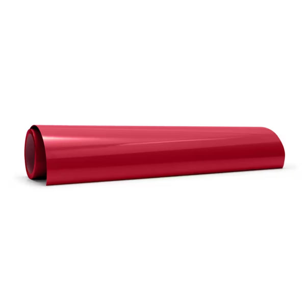 Vinilo Smart Iron-On Termotransferible Rojo 24x61 Cricut Joy Xtra (1)
