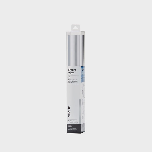 Cricut Vinilo Smart Permanente Shimmer 33x91cm & Silver