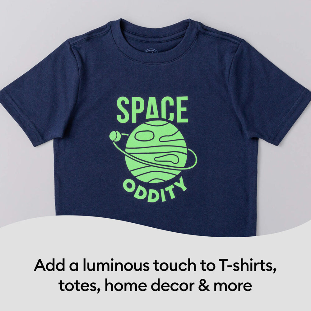 Vinilo Textil Brilla En La Oscuridad 30x61 Cricut