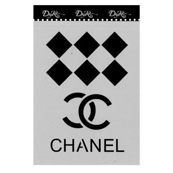 Plantilla Stencil Diseno Chanel A5  Dayka