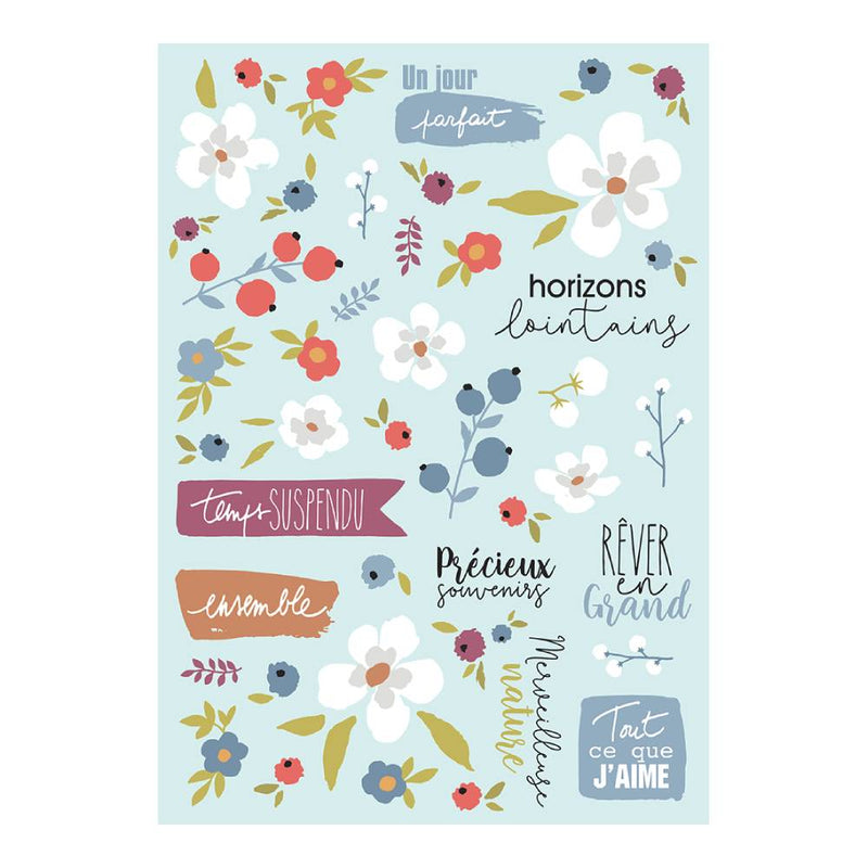 Stickers A5 Couleurs Nature Artemio