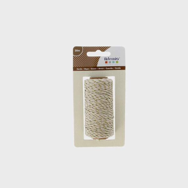 Cuerda Rope Color Gold 30m Artemio