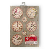 Papel Arroz A4 Relojes Welcome Home Stampería