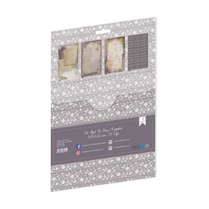 Set 4 Papeles Arroz Wizarding Adventure IV (1)