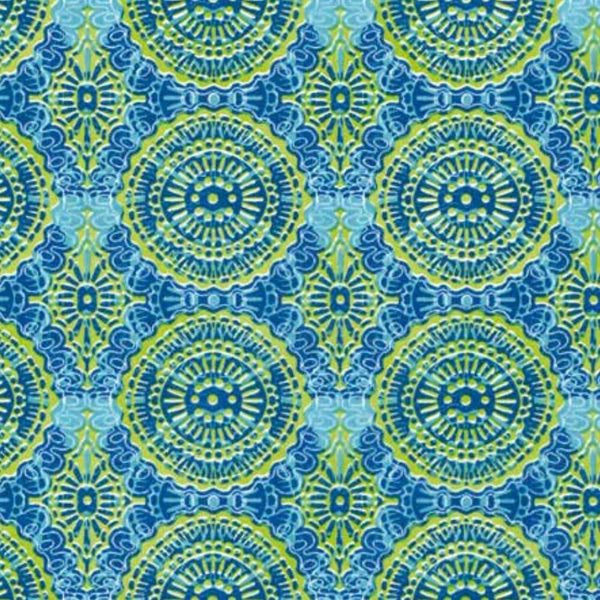 Hoja Mosaico Azul y Verde Décopatch 30x40 cm Nº388 (1)