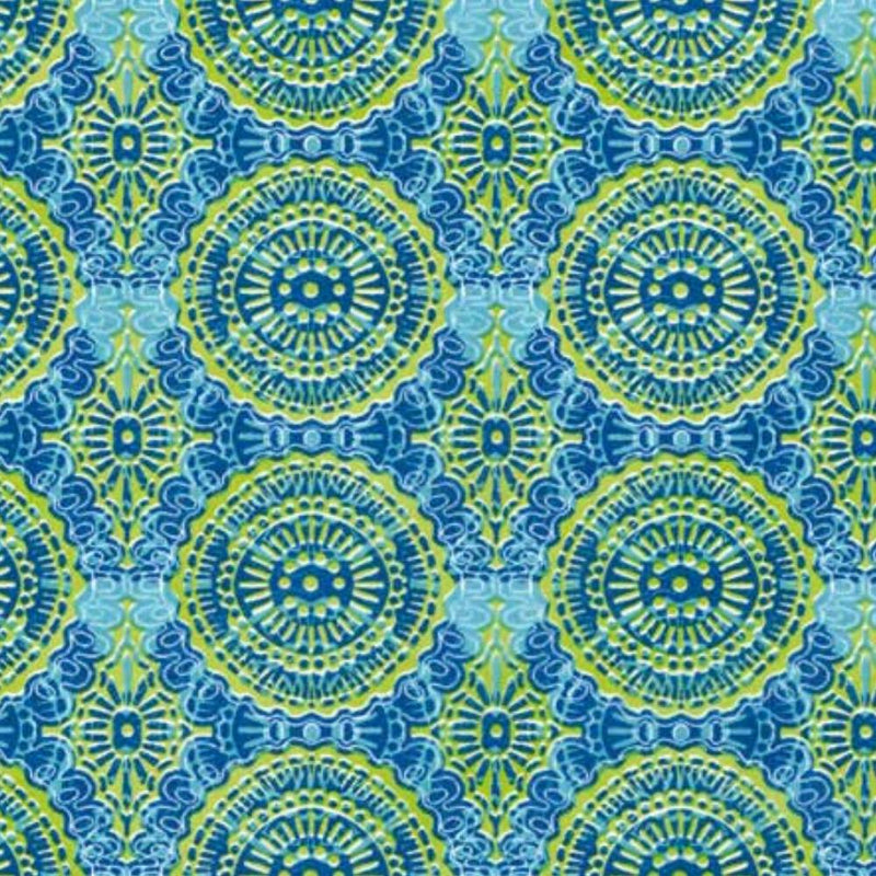 Hoja Mosaico Azul y Verde Décopatch 30x40 cm Nº388 (1)