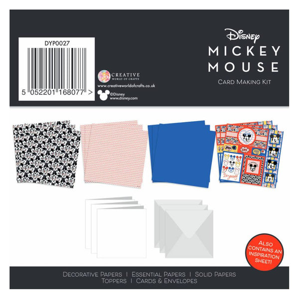 Kit Tarjetas 15x15 Disney Mickey Mouse Craftlines (1)