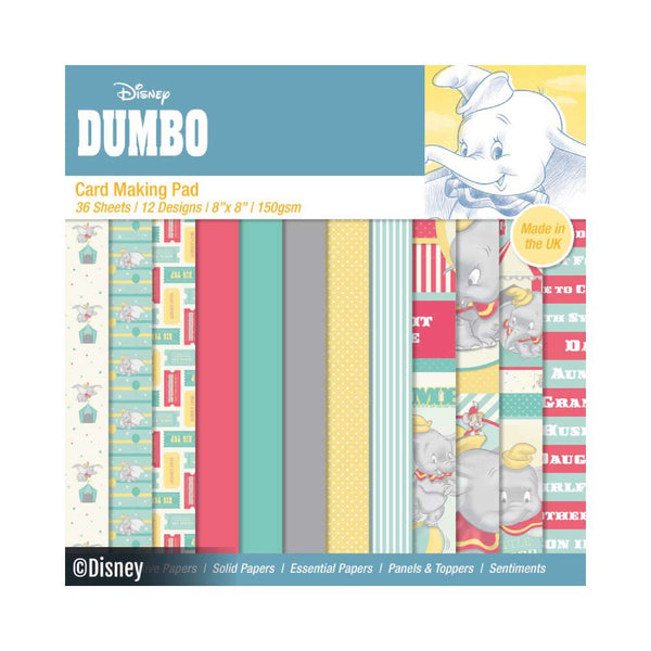 Set 36 Papeles Scrap 20x20 Disney Dumbo