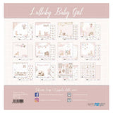 Set 12 Papeles Scrap 30x30cm Lullaby Baby Girl Papers For You (10)