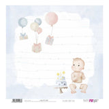 Set 12 Papeles Scrap 30x30cm Lullaby Baby Boy Papers For You (11)