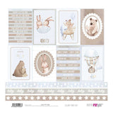 Set 12 Papeles Scrap 30x30cm Lullaby Baby Boy Papers For You (17)