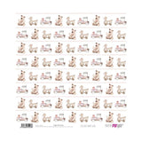 Set 24 Papeles Scrap 20x20cm Lullaby Baby Girl Papers For You (6)