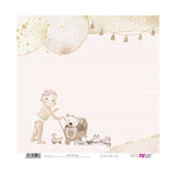 Set 24 Papeles Scrap 20x20cm Lullaby Baby Girl Papers For You (5)