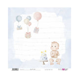 Set 24 Papeles Scrap 20x20cm Lullaby Baby Boy Papers For You (6)