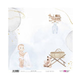 Set 24 Papeles Scrap 20x20cm Lullaby Baby Boy Papers For You (14)