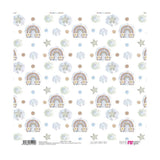 Set 8 Papeles Scrap Papel Tela Lullaby Baby Boy Papers For You (3)