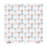 Set 6 Papeles Vellum 30x30cm Lullaby Baby Boy Papers For You (2)