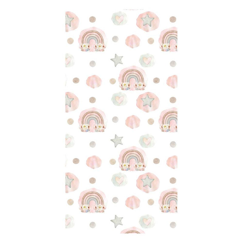 Set 10 Papeles Scrap 15x30cm Lullaby Baby Girl Papers For You (1)