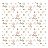 Set 4 Rollos Leather Paper Lullaby Baby Girl Papers For You (3)