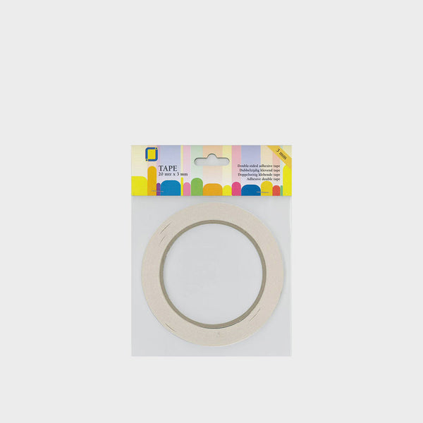 Cinta Adhesiva Doble Cara 3mm x 20m
