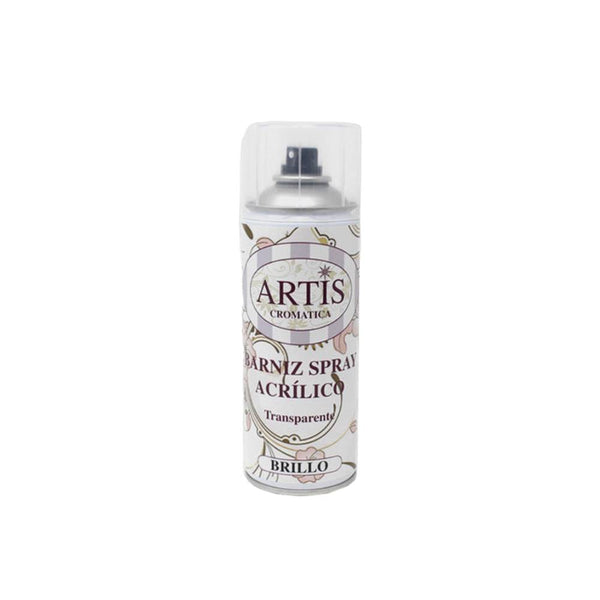 Barniz Spray Acrílico Efecto Brillo 400ml ARTIS Cromática Dayka